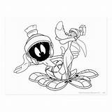 Marvin The Martian Coloring Book Pages sketch template