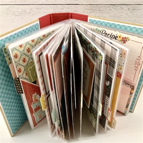 Artsy Albums Scrapbook Album and Page Layout Kits by Traci Penrod: What's Cookin' Recipe ...