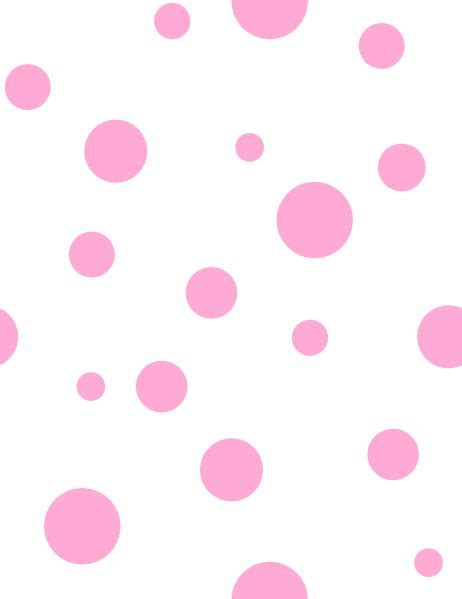 Pink Polka Dot Clip Art Clipart - Free Clipart | Free clip art, Polka ...