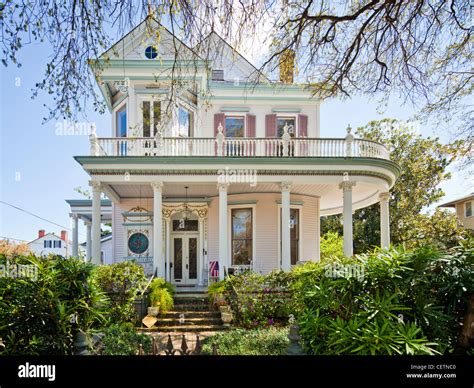 Victorian House, Garden District, New Orleans Stock Photo - Alamy