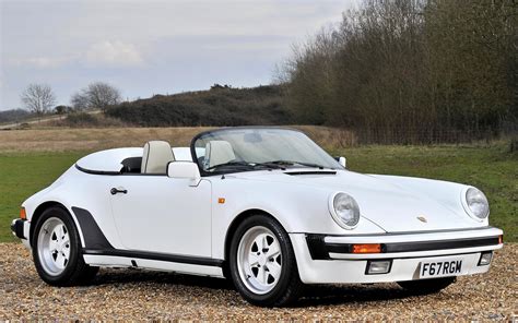 1989 Porsche 911 Speedster Turbo-look (UK) - Wallpapers and HD Images ...