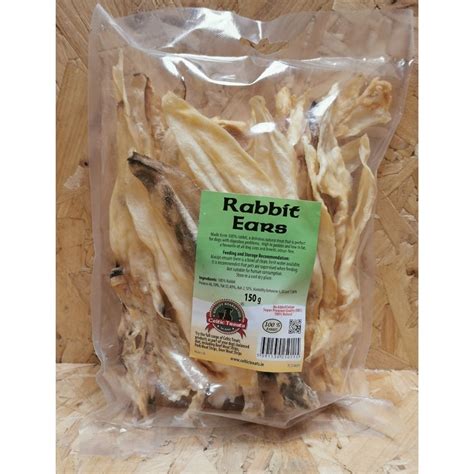 Rabbit Ears Natural Dog Treats 150g | mutts.ie