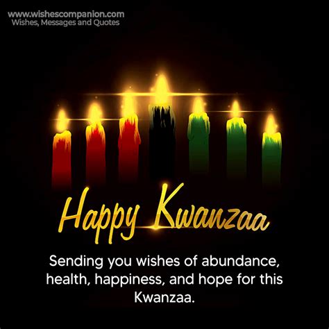 Happy Kwanzaa Wishes, Messages and Images