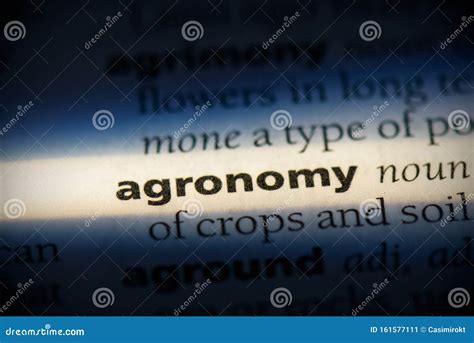 Agronomy stock image. Image of text, english, isolated - 161577111