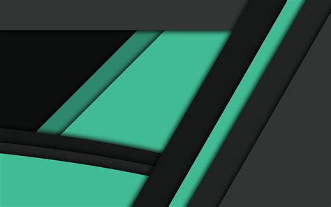 3840x2400 Black Green Material Design 4k HD 4k Wallpapers, Images, Backgrounds, Photos and Pictures