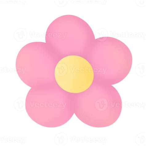 pink flower cartoon 28648972 PNG