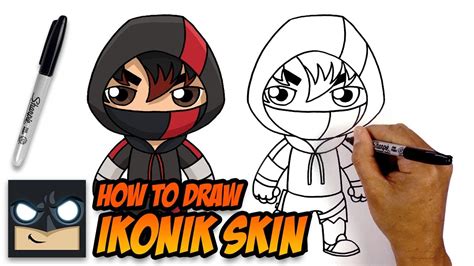 Come disegnare Fortnite | Ikonik Skin | Tutorial passo dopo passo ...