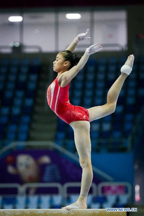 Chinese gymnastics team trains in Incheon[4]- Chinadaily.com.cn