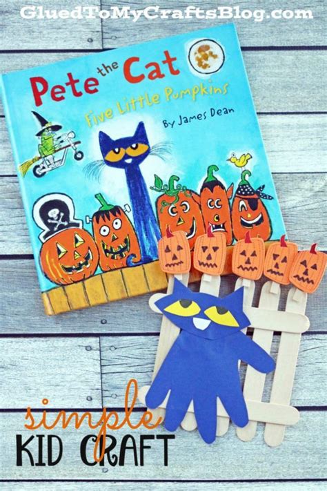 Five Little Pumpkins - Kid Craft Idea | Five little pumpkins, Preschool ...