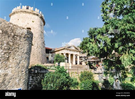 rijeka old fortress copy space. travel landmark Stock Photo - Alamy