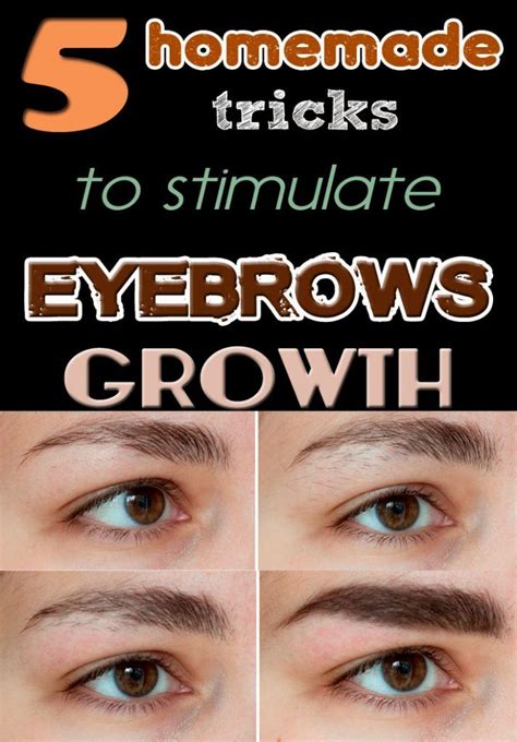 How to stimulate eyebrows growth with this simple tricks. | Eyebrow ...