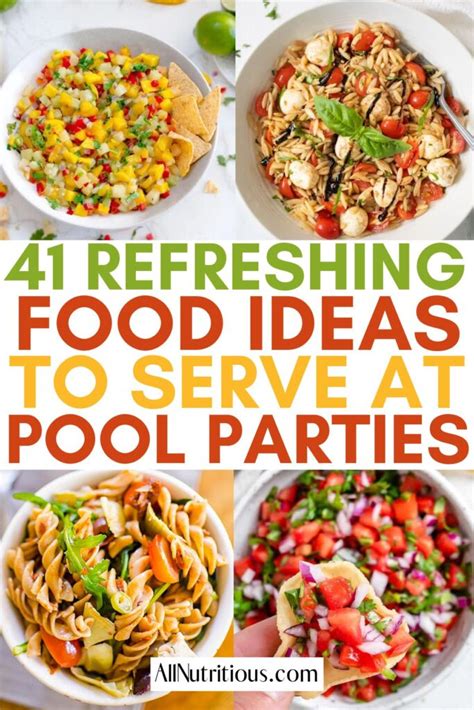 41 Best Pool Party Food Ideas for a Perfect Summer Day