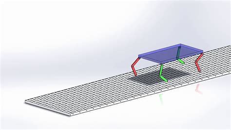 Quadruped Robot Motion Analysis in SolidWorks | Siddharth Rami - YouTube