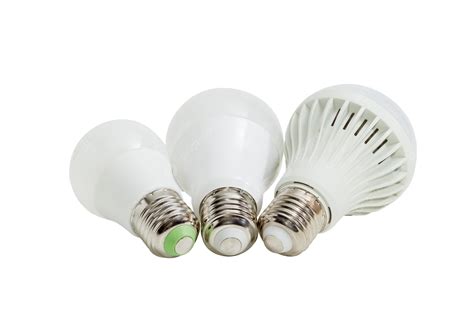 Three Distinct Led Lamps Shining On A, Thread, Energy Saving, E27 PNG Transparent Image and ...
