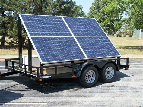 Trailer Mounted Solar | Transportable Solar Power | Commercial Solar