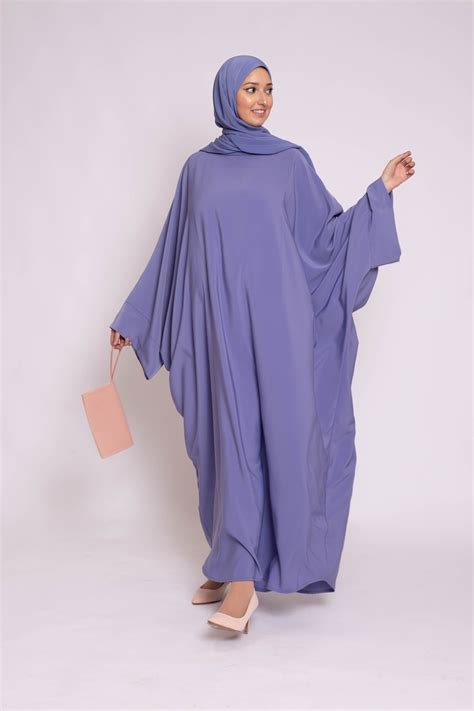 abaya hijab saudi blue