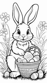Pin By Nina Cherres On bordados In 2025  Bunny coloring Pages Easter sketch template