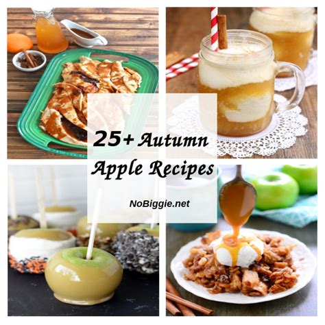 25+ Autumn Apple Recipes | NoBiggie