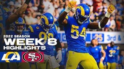 Week 8 Highlights: Rams Top Plays vs 49ers | Matthew Stafford Rushing ...