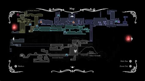 Hollow Knight Ancient Basin Map