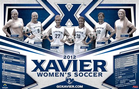 Xavier Musketeers Women's Basketball Schedule