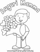 Disegno Da Stampare Gratis E colorare Per La Festa Della mamma – Artofit sketch template