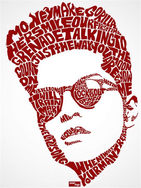 Amazing Typographic Portraits Of Celebrities Made Using Their Movie Titles And Lyrics ...