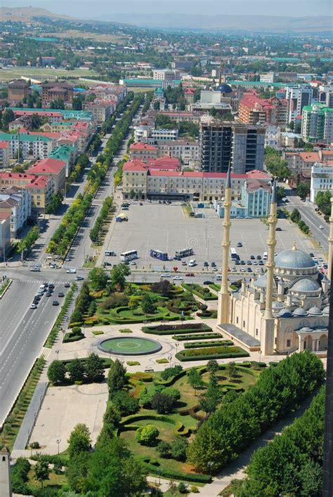 Grozny, the Capital of the Chechen Republic Stock Image - Image of home, chechen: 54709501