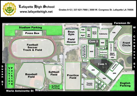 School Maps - Lafayette High School | Lafayette High School