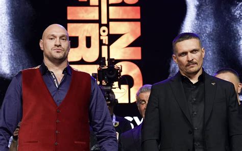 Tyson Fury vs. Oleksandr Usyk full fight card details - Start time ...