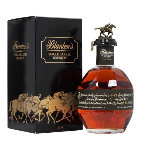 Blanton's Single Barrel Bourbon - Japanese Edition - Box Slightly Damaged - Whisky from The ...