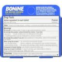 Bonine Motion Sickness Chewable Tablets, Raspberry (8 Tablets)