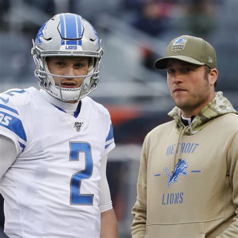 Report: Matthew Stafford Could Return from Spine Injury Before 6-Week ...