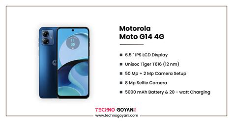 Motorola Moto G14 Price, Full Specifications & Release Date - Techno Goyani