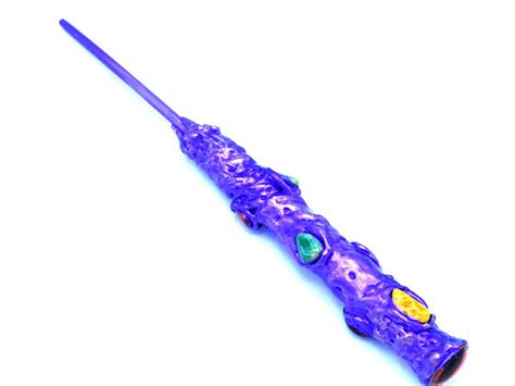 Purple Dragon Wand Metallic Purple Magic Wand Fairy Wand - Etsy