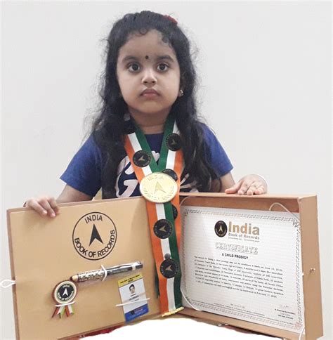 A CHILD PRODIGY - India Book of Records