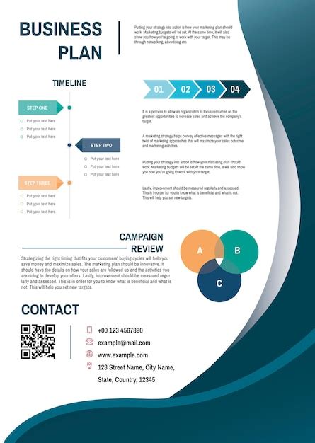 Free Vector | Business plan template