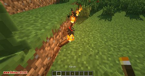 Torch Lever Mod 1.13.2/1.12.2 (Secret Torch Opens a Trapdoor) - 9Minecraft.Net