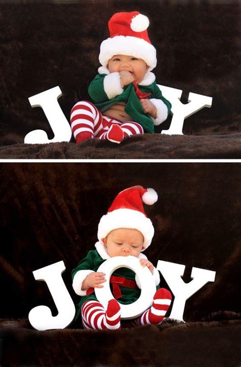 33 Absolutely Cute Babies And Their First Christmas Photo shoot