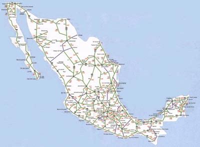 Map Mexico Roads – Get Map Update