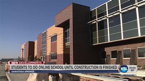 New Saratoga Springs Middle School Building Will Not Be Ready For First Day Of School