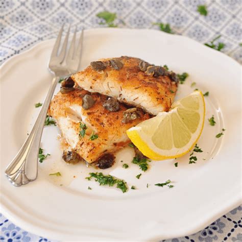 Pan-Seared Cod Recipe with Paprika and Capers - Spain on a Fork