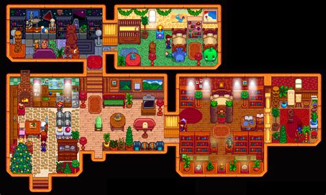 Уютный интерьер дома из Stardew Valley - COLLECTION-DESIGN.RU