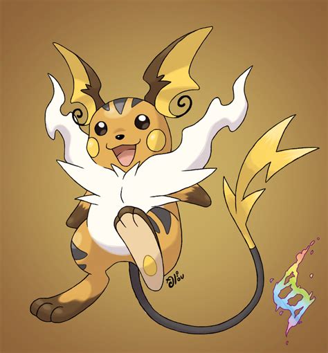 Mega Raichu by AlouNea on DeviantArt