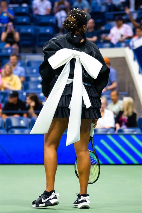 Naomi Osaka Wears Ruffled Nike Outfit for US Open Match Against ...