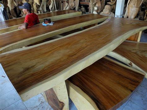 Natural Wood Furniture | Natural Hardwood Table Also from ou… | Flickr