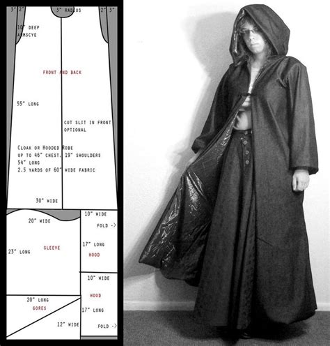 Hooded Cloak Pattern: A Comprehensive Guide to Creating Your Own ...