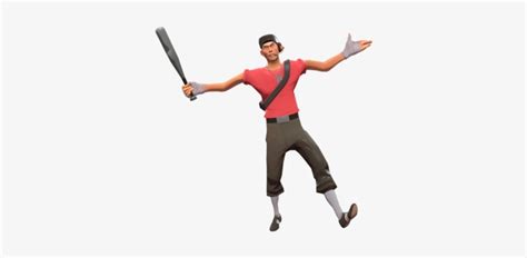 Scout Taunting With The Bat Equipped - Team Fortress 2 Postavy Transparent PNG - 350x350 - Free ...