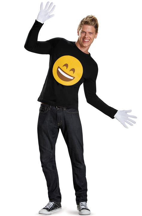 Smile Emoticon Smiley Face Costume Kit