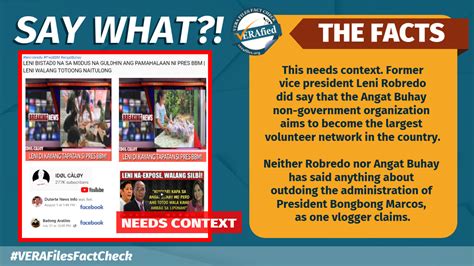 FACT CHECK: Vlogger's claim that Angat Buhay is competing with Marcos gov't NEEDS CONTEXT